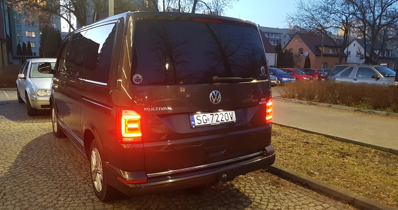 Volkswagen Multivan cena 148800 przebieg: 127500, rok produkcji 2015 z Gliwice małe 326